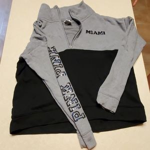 Pink Miami beach sweater